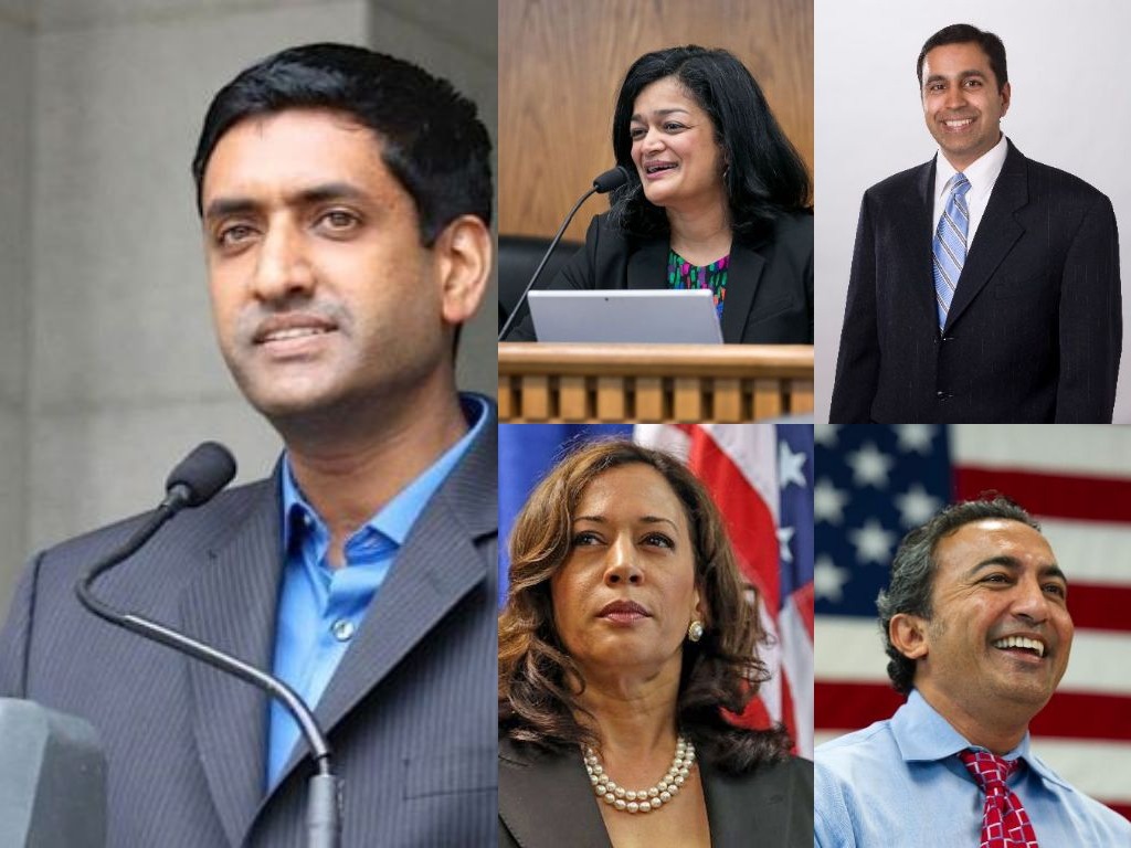 fiveindianamericanstakeoathasmembersofcongress